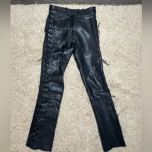Harley Davidson vintage leather pants